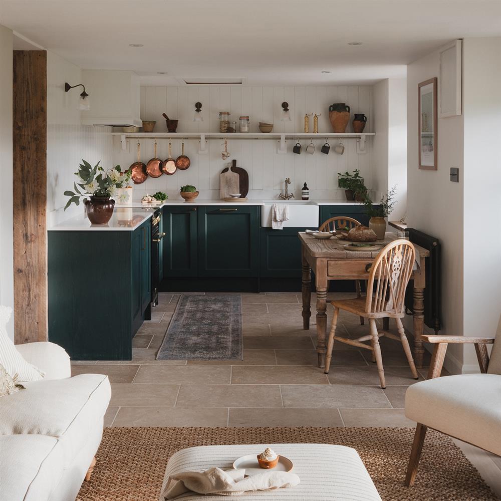 Antique tumbled stone tiles